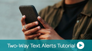 Two-Way Text Alerts Tutorial
