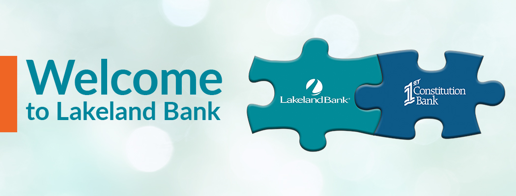 Welcome to Lakeland Bank - 1st Construction Bank