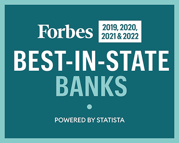 Best-In-State Banking Forbes 2019, 2020, 2021 & 2022
